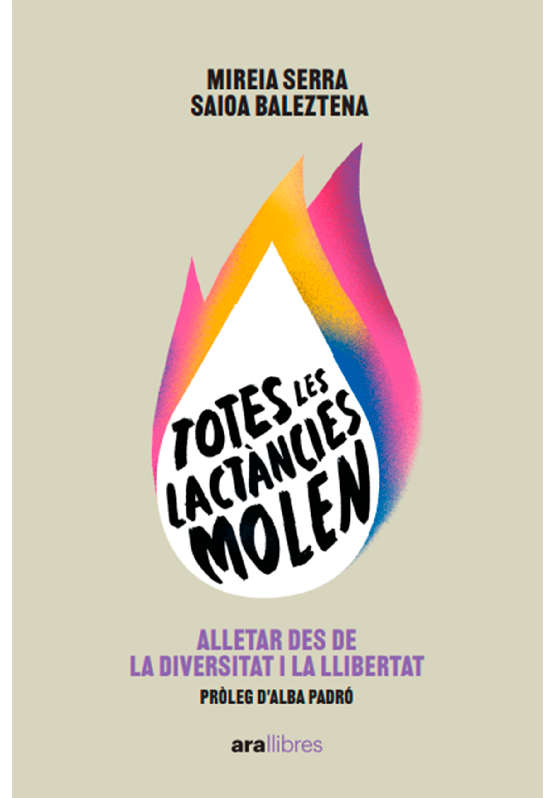 Coberta del llibre Totes les lactàncies molen