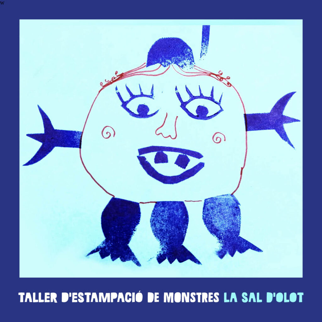 Taller estampacio monstres