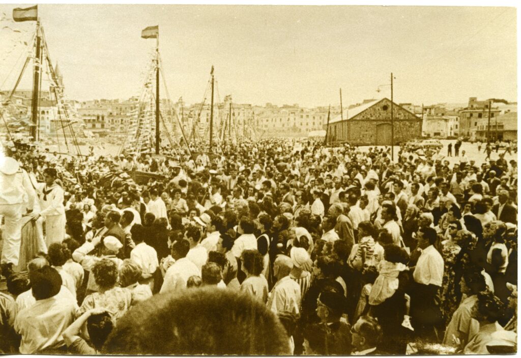 9 Primera processo de la Verge del Carme 1950 autor desconegut