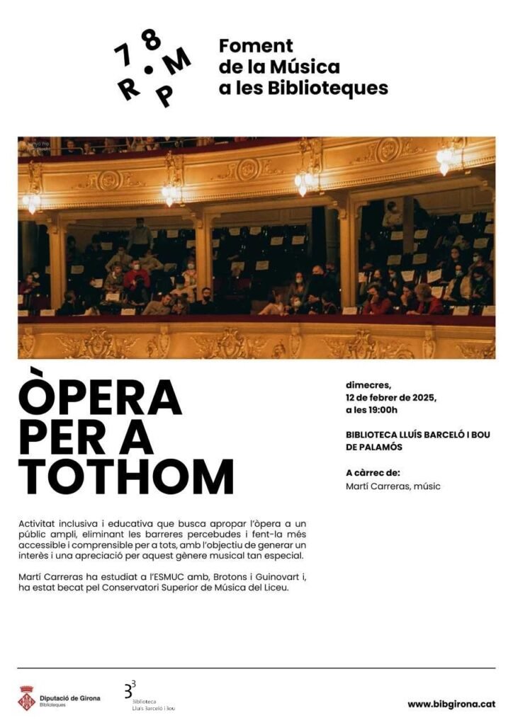 2025 Cartell Opera per a tothom logo