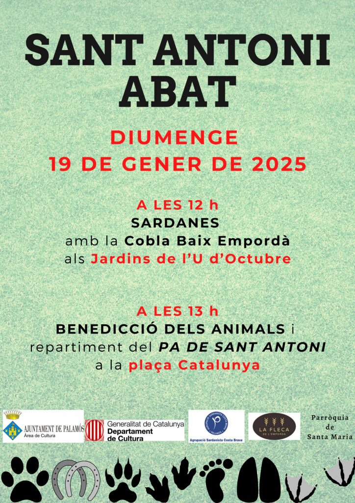 Cartell St Antoni Abat 2025
