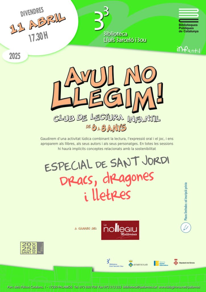 Cartell club lectura IN abril2025