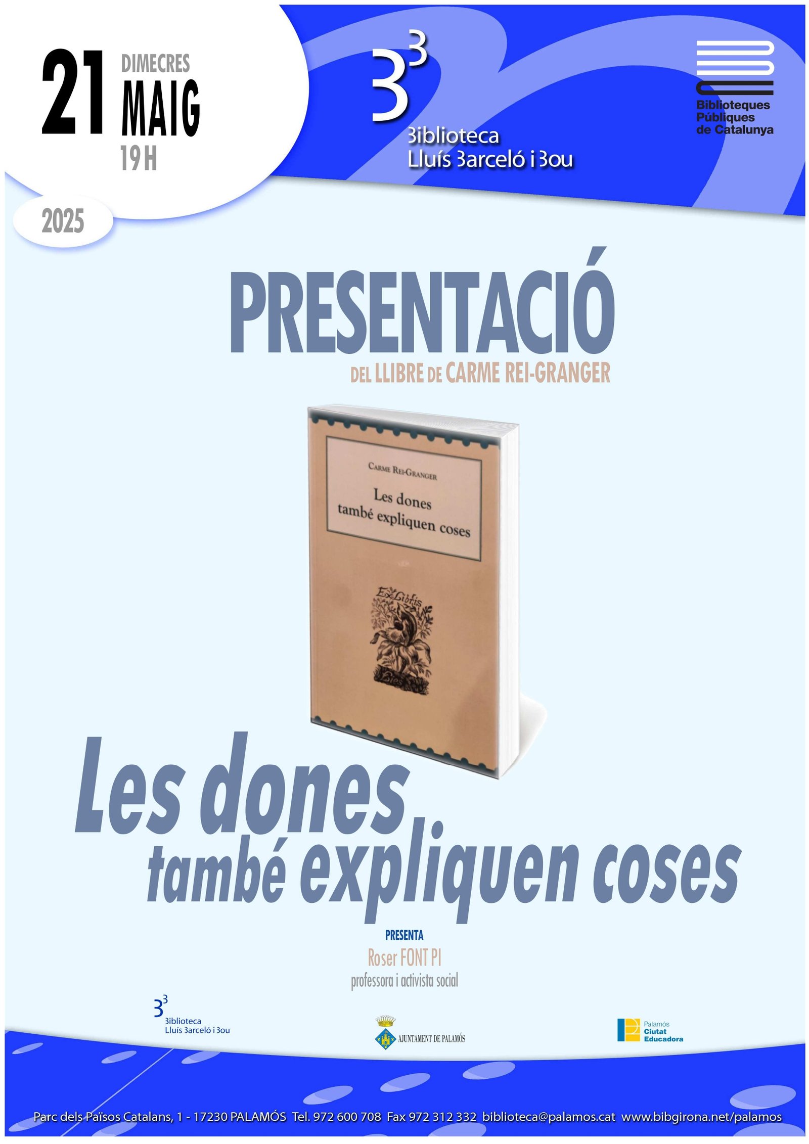 Cartell Les dones tambe expliquen coses