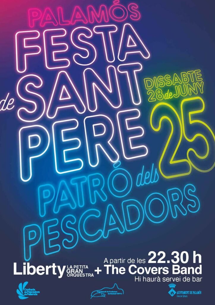 cartell Festa Sant Pere 2025