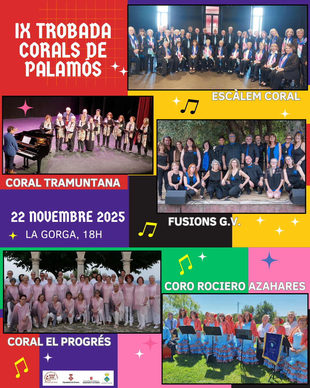14 Cartell trobada corals palamosines