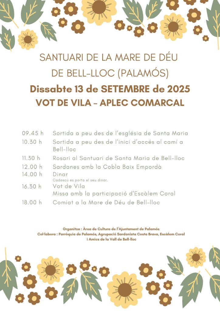 Cartell Romiatge Bell lloc 2025