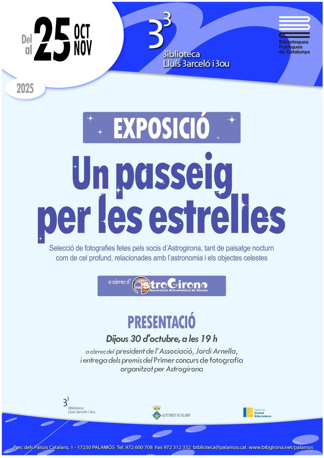 Cartell Passeig Estrelles