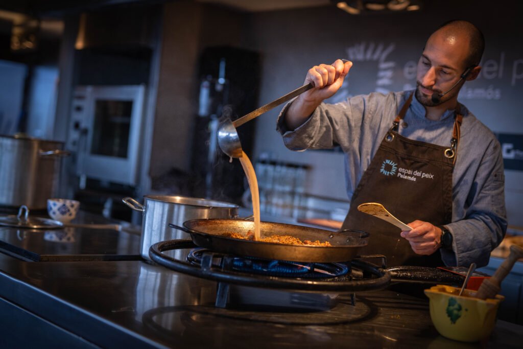 Show-cooking “Evolució de la cuina marinera” 1 evolucio