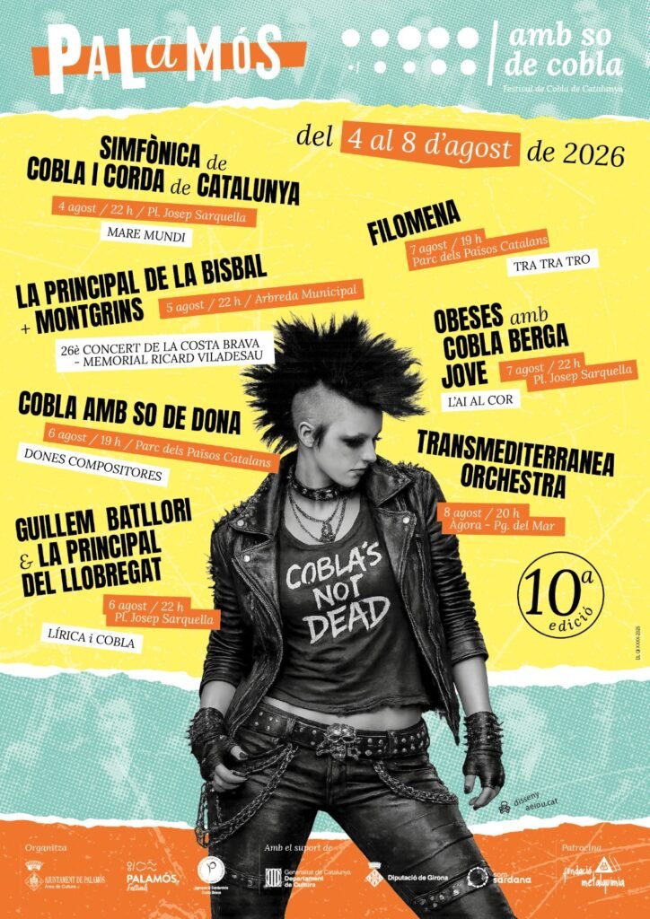 Cartell 10e Amb So de Cobla 2026