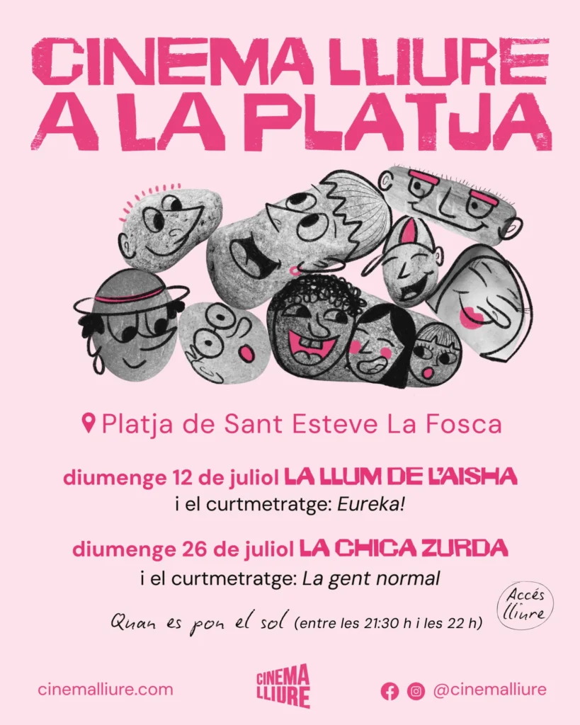 Cinema lliure a la platja 1 cartell Cinema Lliure a la Platja 1638x2048 1