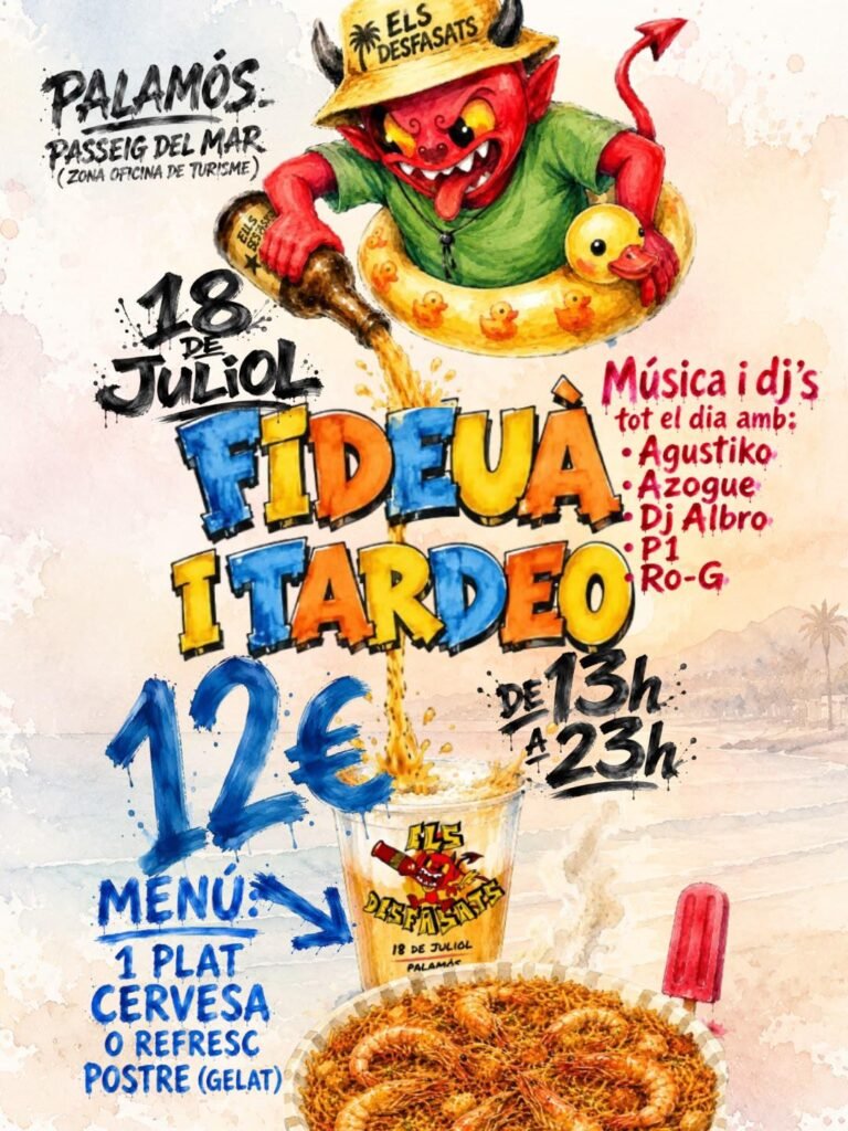 Fideuà i tardeo al passeig 1 fideua desfasats 26
