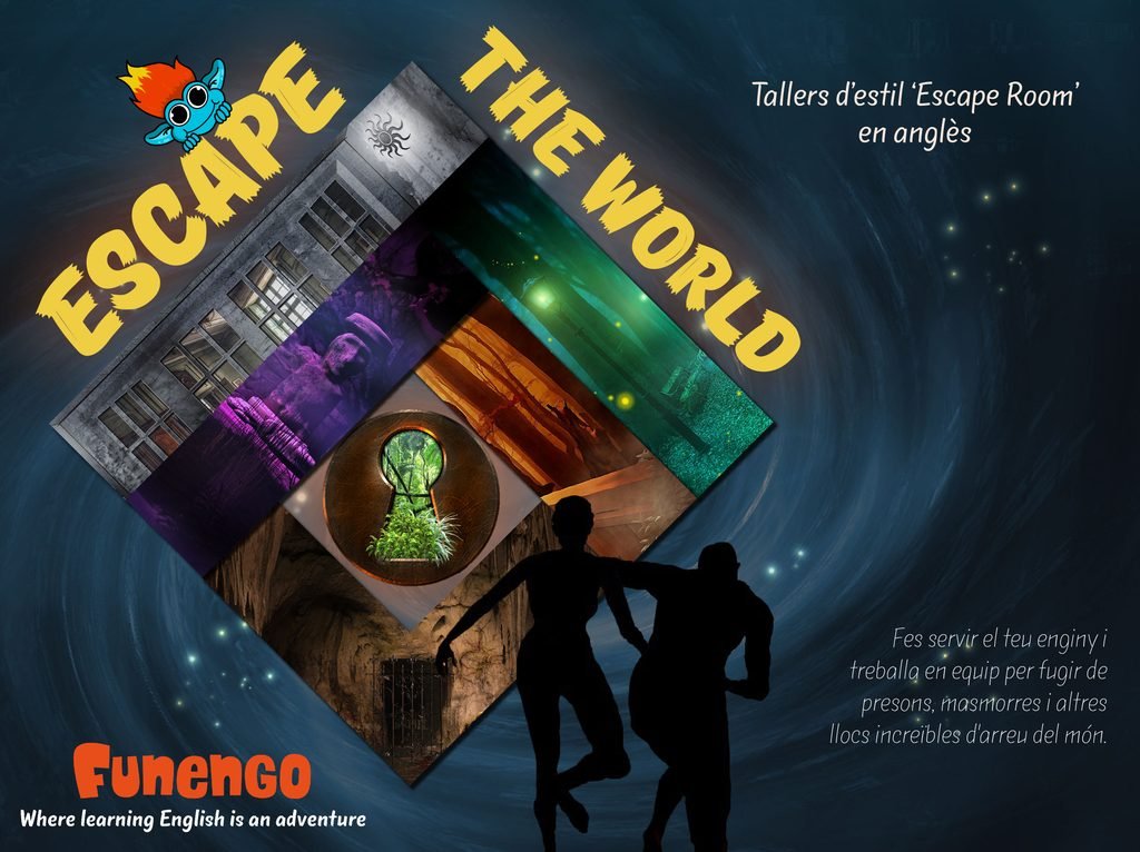 Taller en anglès: Escape the World 1 Funengo ESCAPE THE WORLD