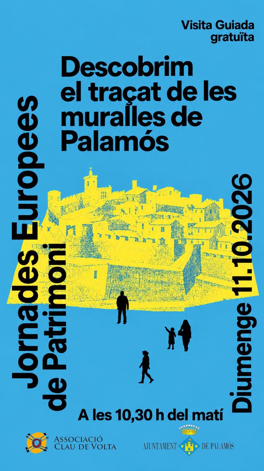 Visita guiada «Descobrim el traçat de les muralles de Palamós» 1 poster